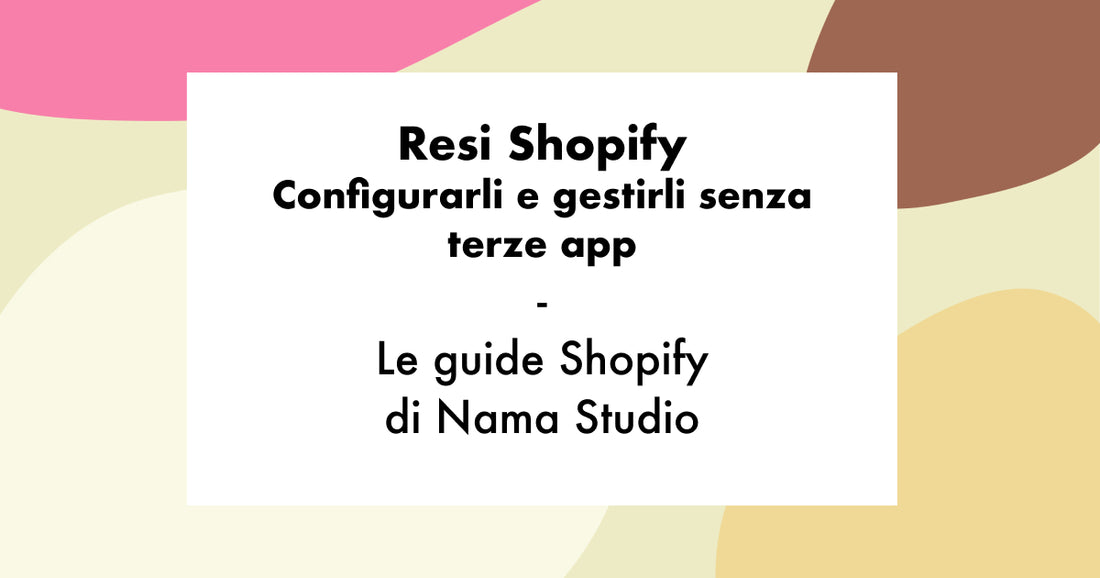 Resi Shopify: configurarli e gestirli senza terze app